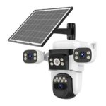 Vstarcam BG621SR 4G SIM Enabled Three lens Solar Battery Camera (5x Digital Zoom)